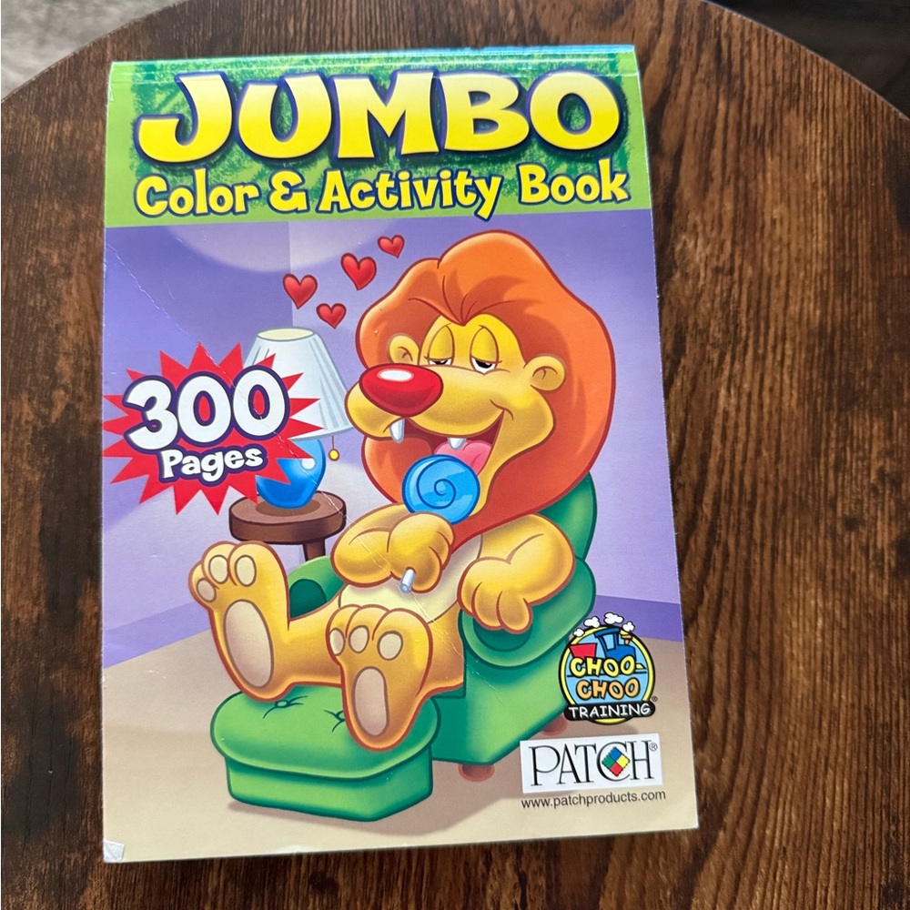Jumbo Color & Activity Book. Collectible